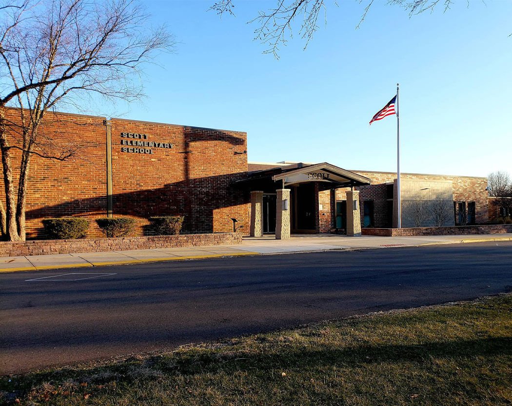 Scott Elementary School in Naperville, IL